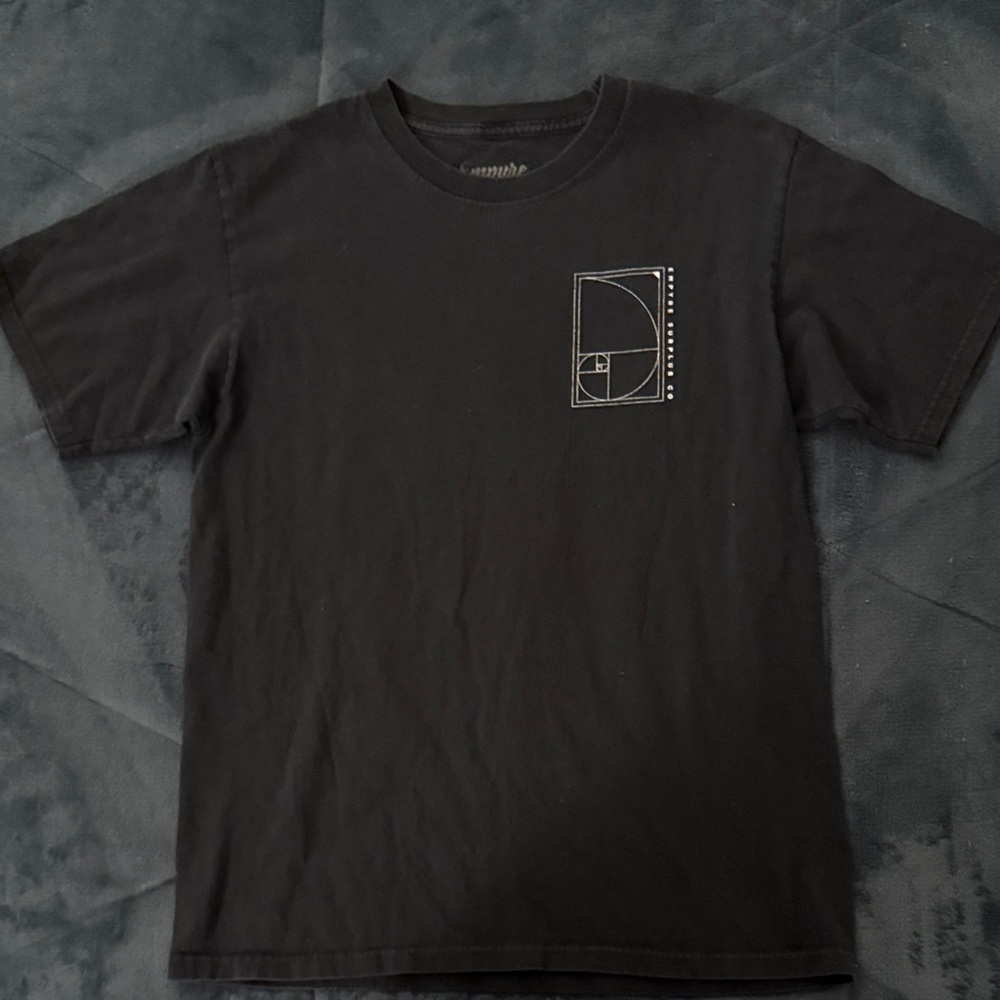 Empyre Black Geometric Graphic Tee